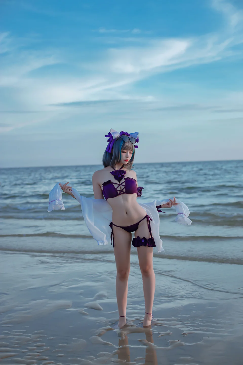 二佐Nisa - No.193 柴郡泳装 [30P-291MB] tg@simisebaisi 【丝足阁】007.webp